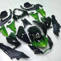 NT Aftermarket Injection ABS Plastic Fairing Fit for Z800 2013-2016 Green Black N002