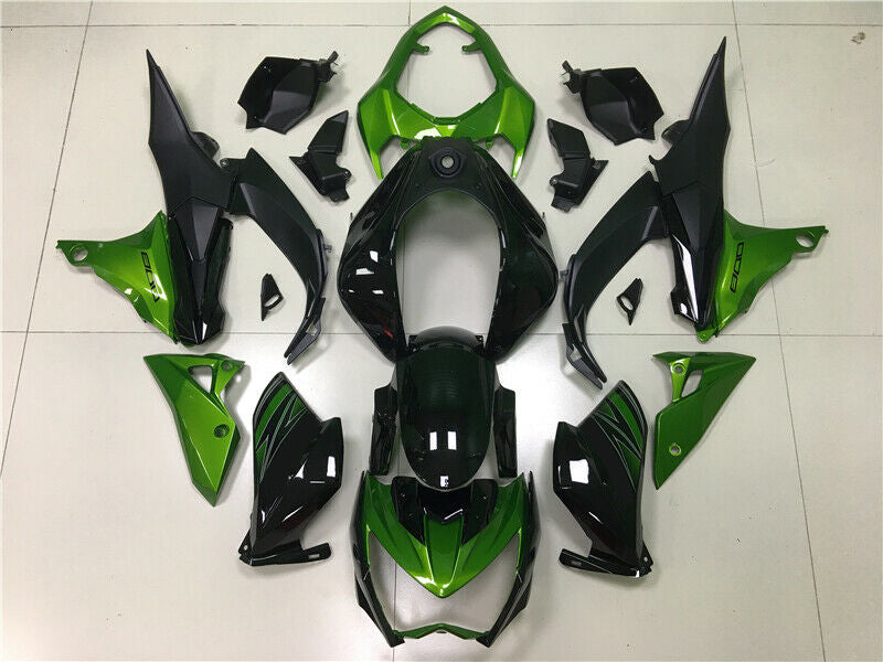 NT Fairing Fit for Kawasaki 2013-2016 Z800 N004- Green Black | ABS Injection