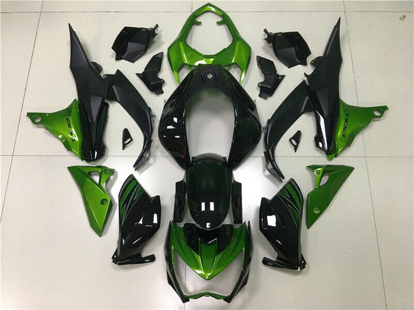 NT Aftermarket Injection ABS Plastic Fairing Fit for Z800 2013-2016 Green Black N004