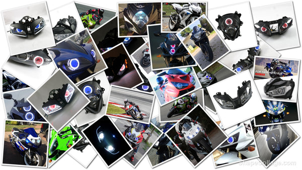 USD50 Deposit for Customization Motocycle Headlight(FIT FOR HONDA YAMAHA KAWA BMW DUCATI HARLEY TRIUMPH)