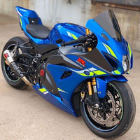 NT Aftermarket Injection ABS Plastic Fairing Fit for GSXR 1000 2017-2025 Blue White Green N0001
