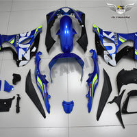 NT Aftermarket Injection ABS Plastic Fairing Fit for GSXR 1000 2017-2025 Blue White Green PT03
