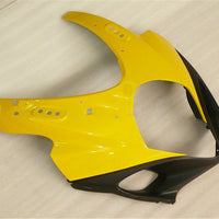 NT Aftermarket Injection ABS Plastic Fairing Fit for GSXR 1000 2007-2008 Yellow Black N008