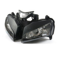 Front Motorcycle Headlight HALO Blue Angel Eye Fit Honda 2004-2007 CBR1000RR