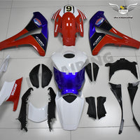NT Aftermarket Injection ABS Plastic Fairing Fit for CBR1000RR 2008-2011 White Blue Red PT01