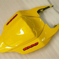 NT Aftermarket Injection ABS Plastic Fairing Fit for GSXR 1000 2007-2008 Yellow Black N008