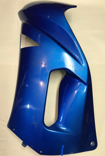 NT Aftermarket ABS Plastic Left Upper Side Fairing Fit for 2007 EX650R Blue