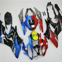 Fit for BMW 2015-2016 S1000RR Blue and Red Shark Teeth Injection Mold Fairing Plastic N005