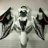 NT Aftermarket Injection ABS Plastic Fairing Fit for YZF R6 2008-2016 White Black N065