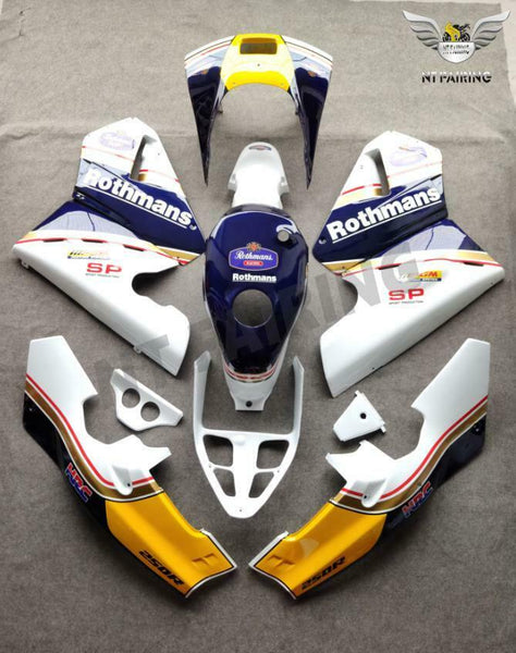 MSA Injection Black ABS Plastic Fairing Fit for Honda 1988-1989 NSR250R NSR 250R Yellow Blue a002