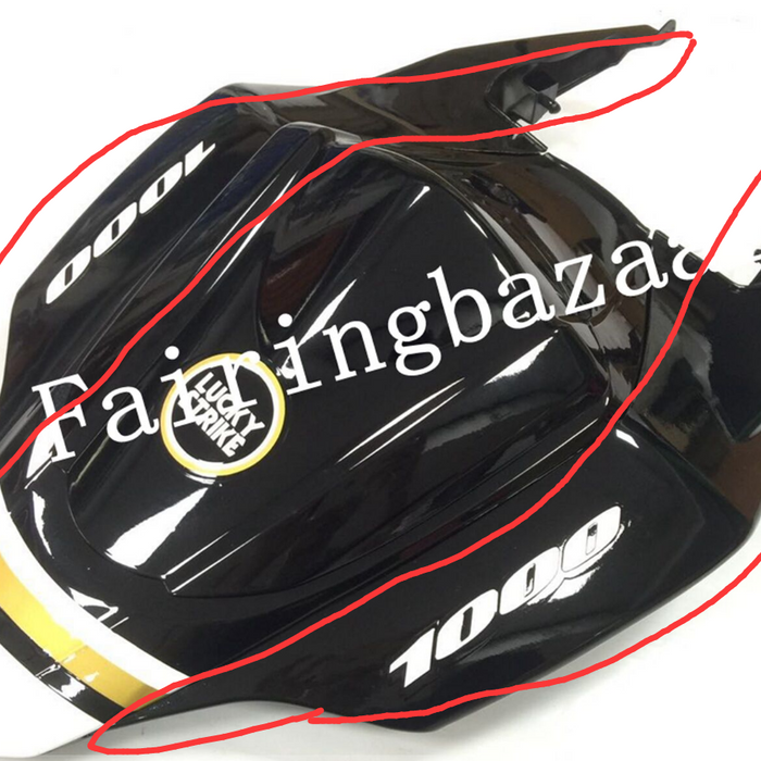 Injection Mold Left and Right Tail Fairings Fit for  2007-2008 GSXR1000