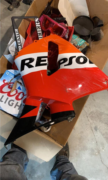 Upper Left Side Fairing Fit for 2003-2004 CBR600RR Injection Plastics