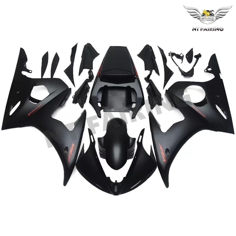 NT Fairing Fit for Yamaha 2003-2005 YZF-R6 N061- Matte Black | ABS Injection