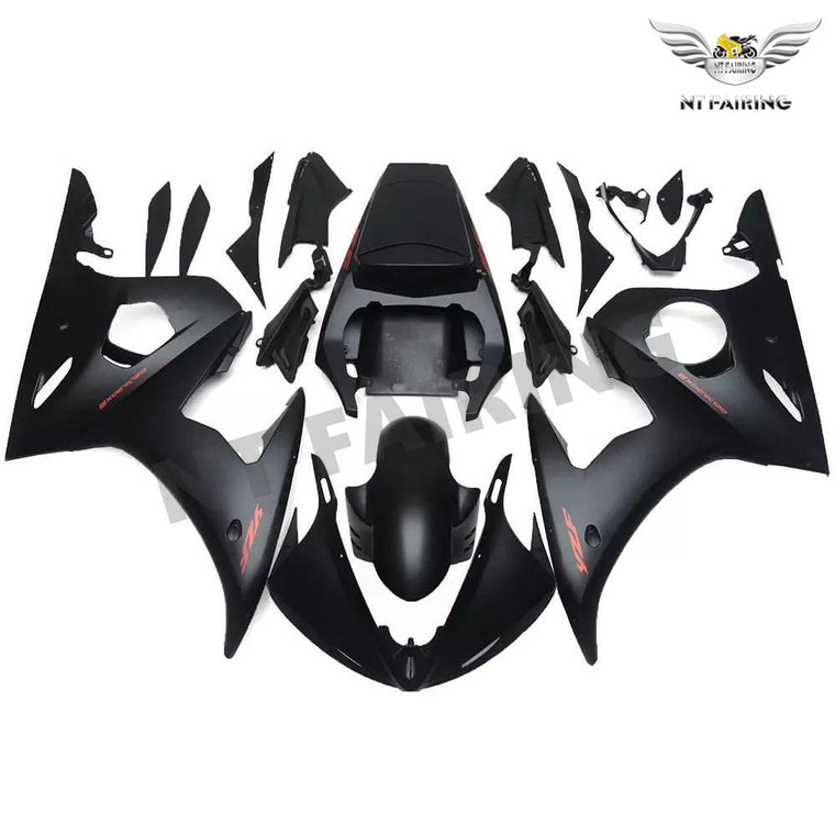 NT Fairing Fit for Yamaha 2003-2005 YZF-R6 N061- Matte Black | ABS Injection