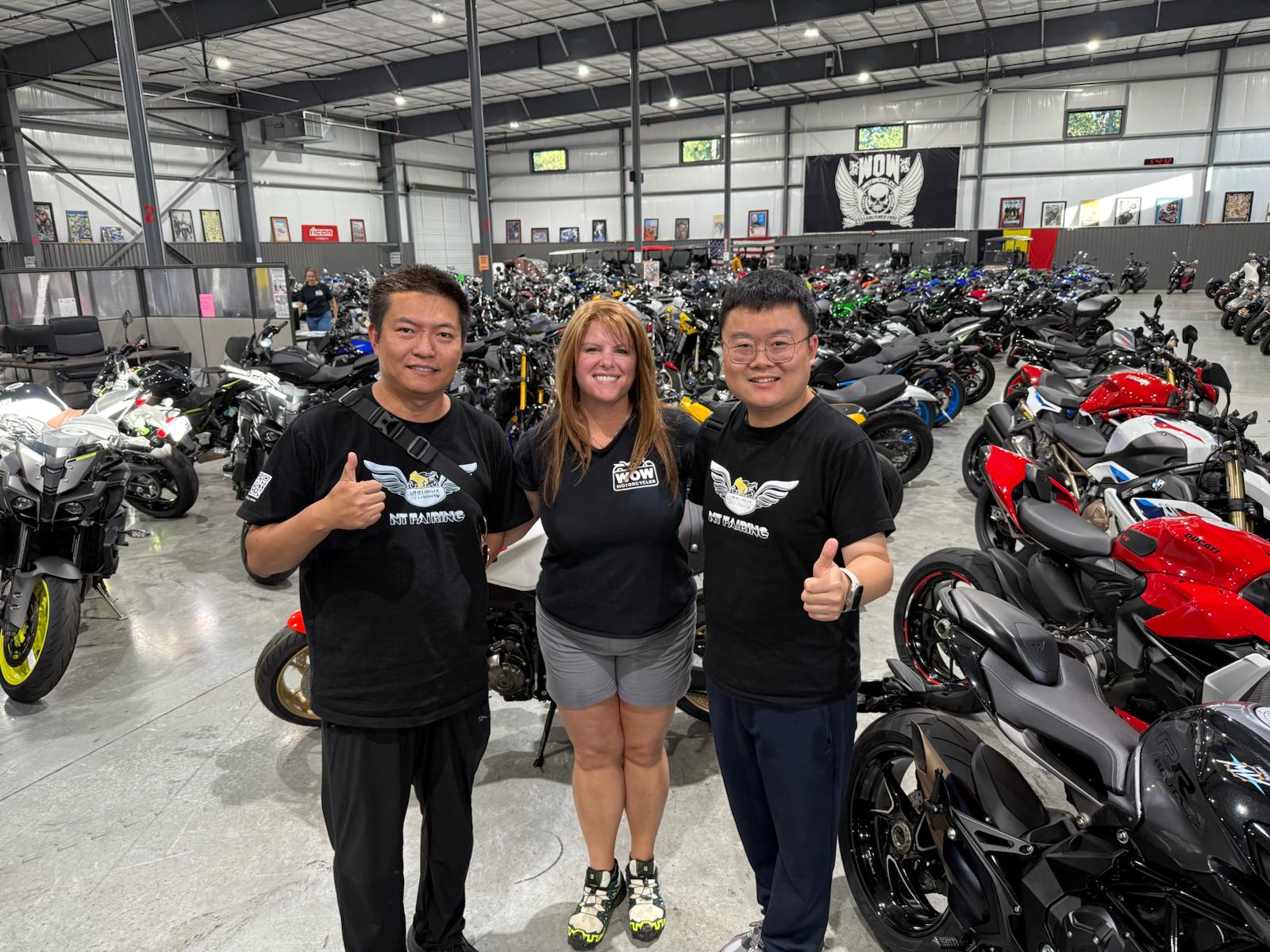 NT Fairing with WOW Motorcycles