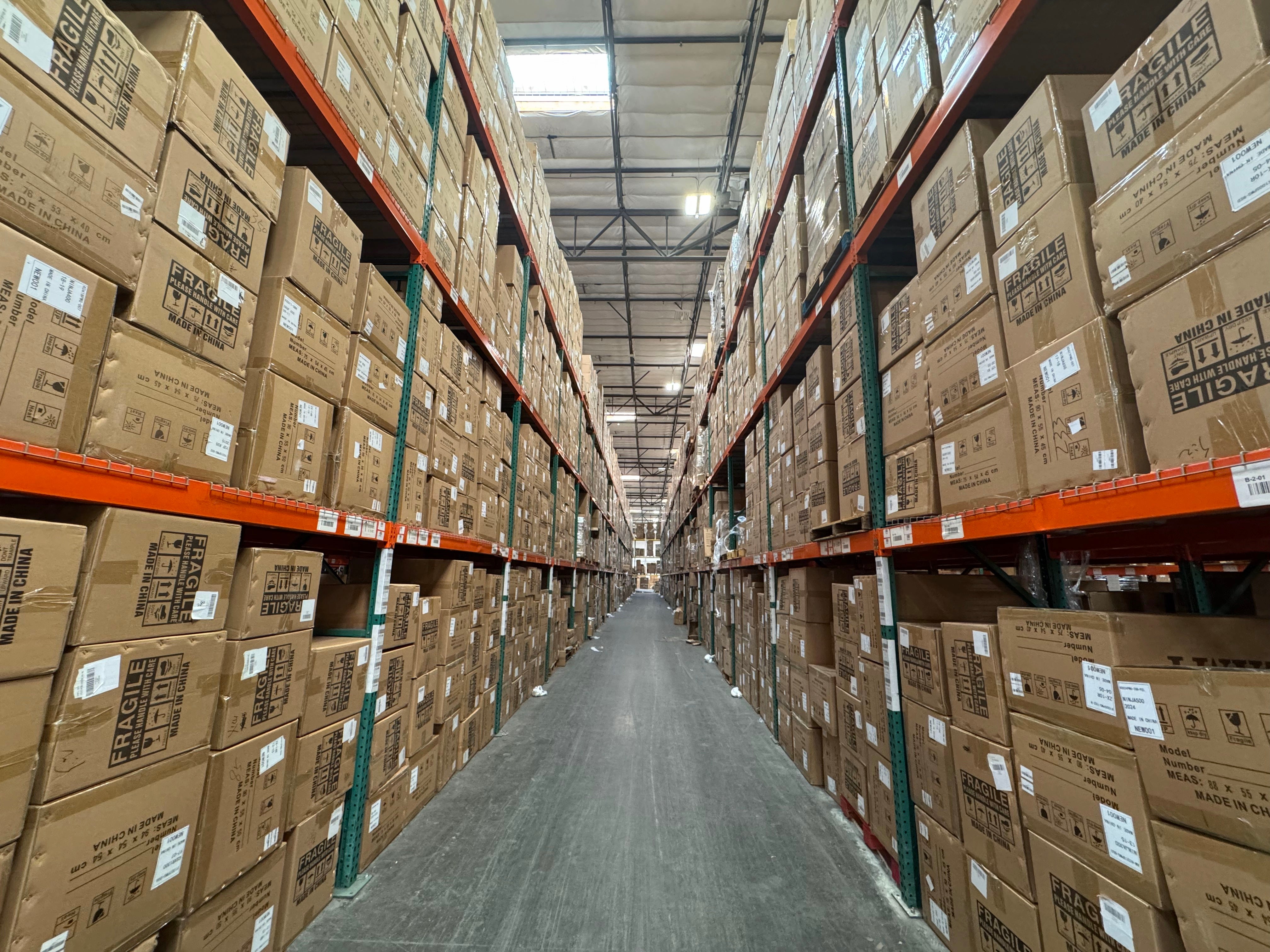 NT Fairing U.S. warehouse inventory