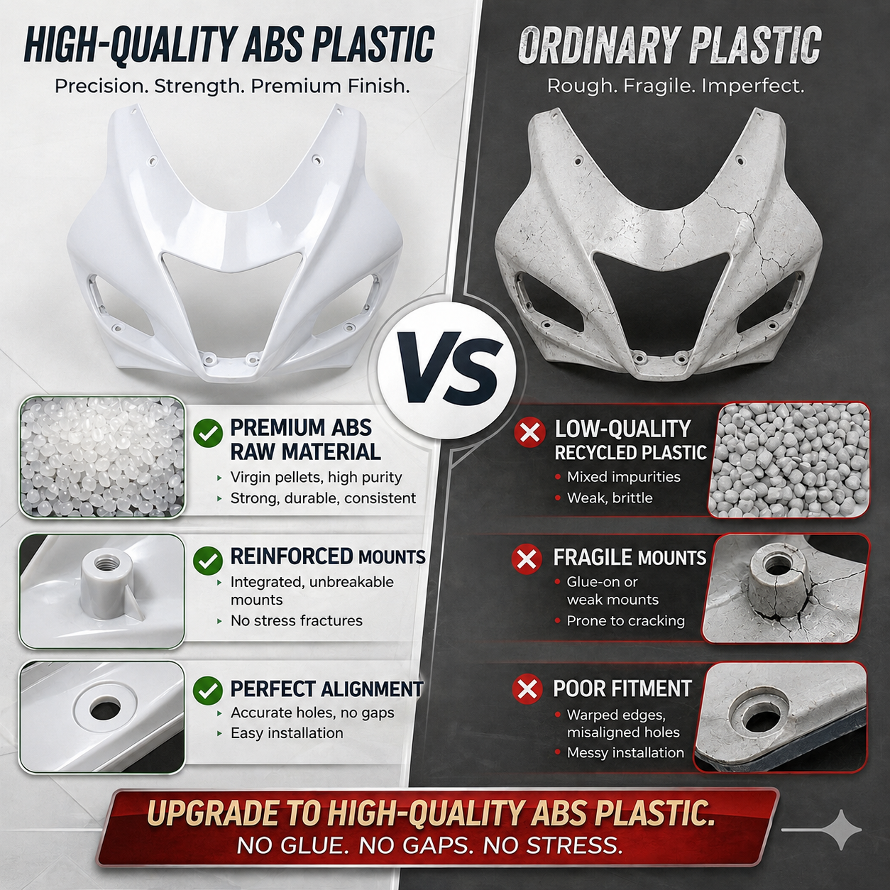 ABS resin pellets — general material illustration